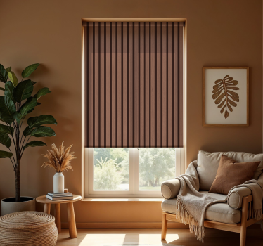 Tenda a rullo soggiorno mocha mousse - TenStickers
