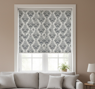Tenda a rullo vintage forme botaniche eleganti - TenStickers