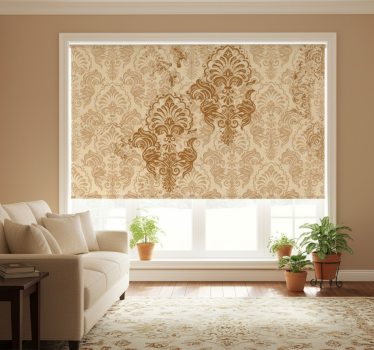 Tenda a rullo vintage motivi classici eleganti - TenStickers
