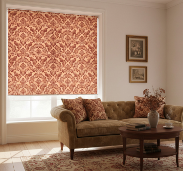 Tenda a rullo vintage stile vintage ornato - TenStickers