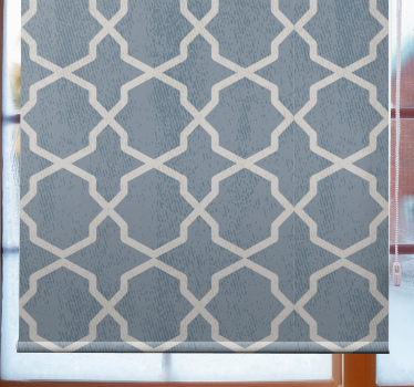 Tenda a rullo moderna approccio di layout geometrico - TenStickers