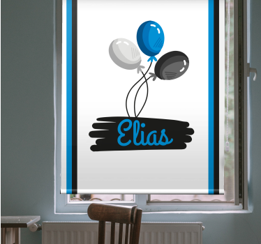 Tende a rullo personalizzabili design palloni personalizzati - TenStickers