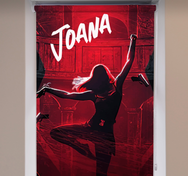 Tende a rullo personalizzabili posa di danza dinamica - TenStickers