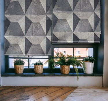 Tende a rullo moderne struttura béton brut - TenStickers