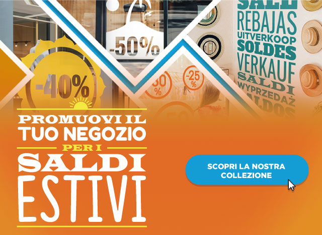 Metti in risalto la vetrina del tuo negozio