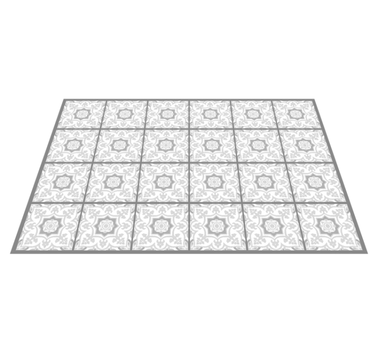 Tovaglietta americana originale toni grigi - TenStickers