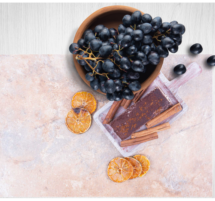 Tovaglietta americana infantile uva e spezie - TenStickers