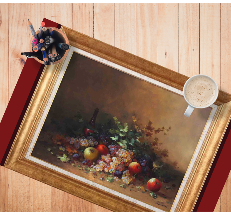 Tovaglietta americana originale opera d'arte fruttata - TenStickers