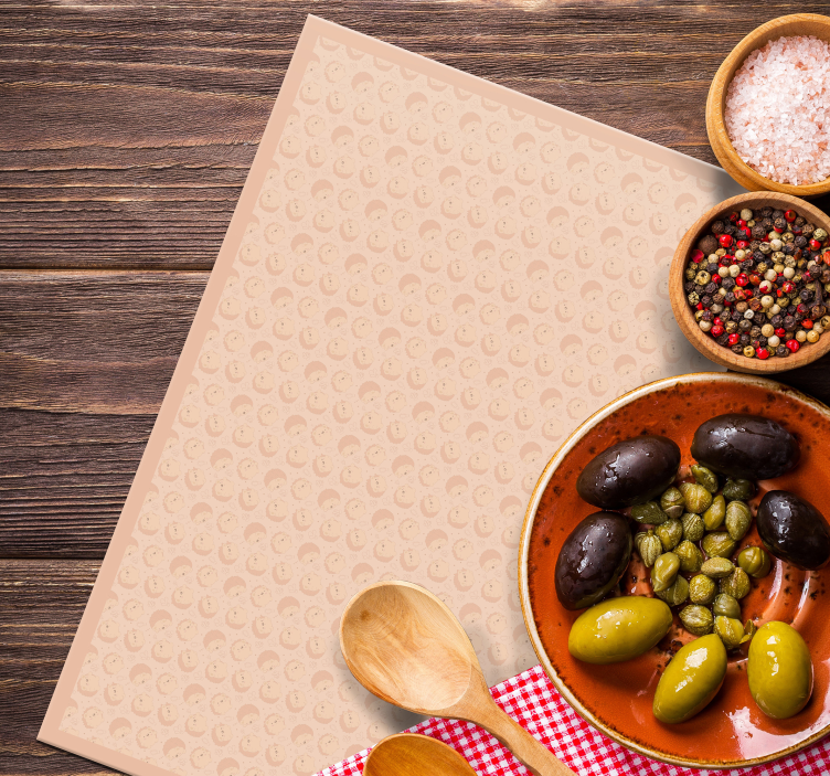 Tovaglietta americana textu superficie a motivo sottile - TenStickers