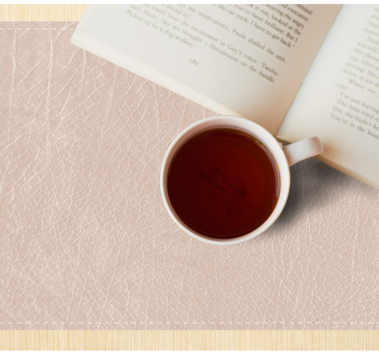 Tovaglietta americana textu superficie neutra testurizzata - TenStickers