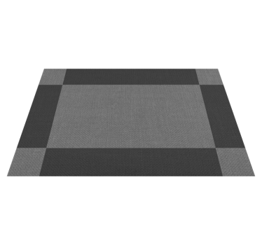 Sfondo grigio elegante stile elegante tovagliette in vinile - TenStickers