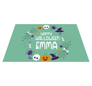 Tovaglietta americana di halloween design a tema halloween - TenStickers