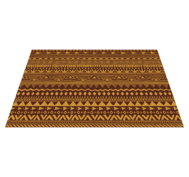 Tovaglietta americana textu motivo tribale geometrico - TenStickers