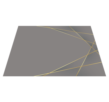 Tovaglietta colazione elegante Forme geometriche di tono grigio - TenStickers