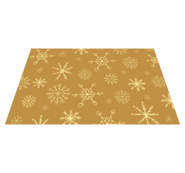Tovaglietta americana natale superficie a motivo fiocco - TenStickers