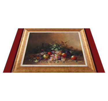 Tovaglietta americana originale opera d'arte fruttata - TenStickers