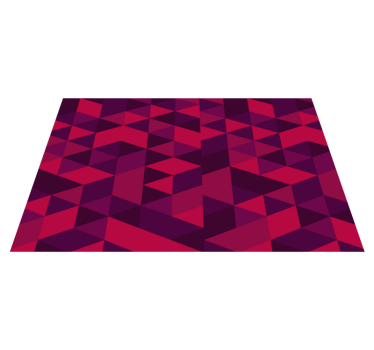Tovaglietta americana originale ciotola rossa con bacchette - TenStickers