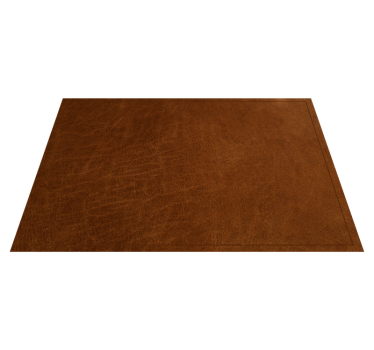 Tovaglietta texture Effetto pelle marrone - TenStickers
