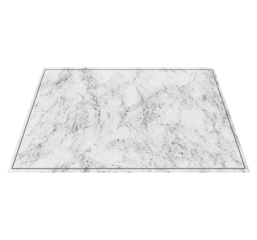 Tovaglietta americana textu superficie in marmo elegante - TenStickers
