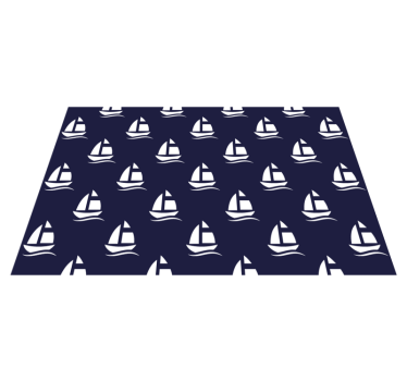Tovaglietta americana originale motivo veliero - TenStickers
