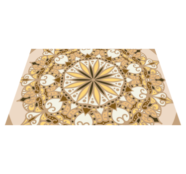 Tovaglietta americana originale motivo geometrico intricato - TenStickers