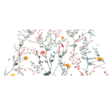 Tovaglietta americana originale motivo floreale - TenStickers