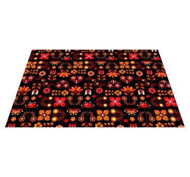 Tovaglietta americana originale composizione botanica vivace - TenStickers