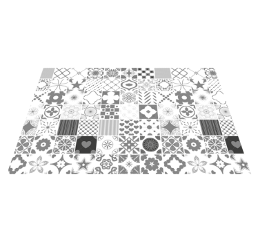 Tovaglietta americana textu texture monocromatica patternata - TenStickers