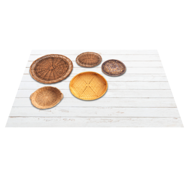 Tovaglietta americana originale collezione cesti intrecciati - TenStickers