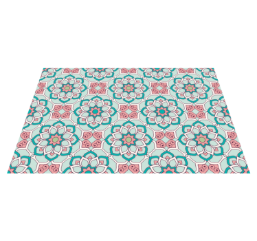 Tovaglietta americana originale stile illustrazione floreale - TenStickers