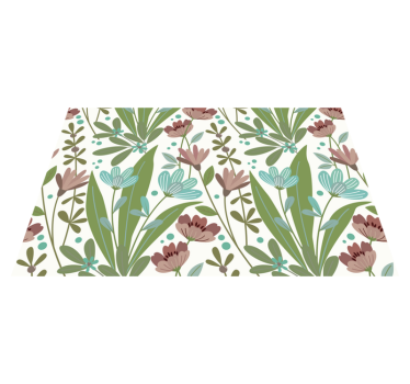 Tovaglietta americana originale stampa foglia botanica - TenStickers