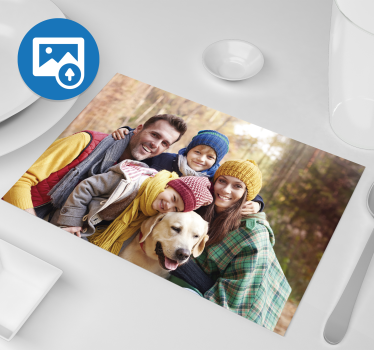 Tovaglietta americana personalizzata con foto - TenStickers
