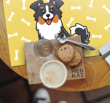 Tovaglietta americana infantile personaggio cane carino - TenStickers
