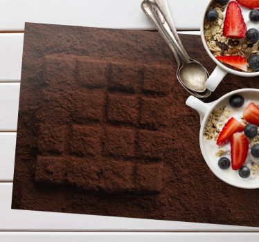 Tovaglietta americana originale effetto cacao - TenStickers