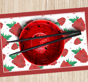 Tovaglietta americana originale set di ciotole eleganti - TenStickers