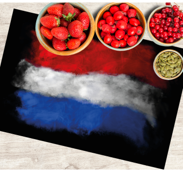 Tovaglietta colazione per casa Bandiera olandese - TenStickers