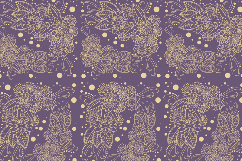 Tovaglietta americana textu illustrazione botanica - TenStickers