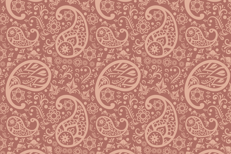 Tovaglietta americana textu elemento floreale elegante - TenStickers