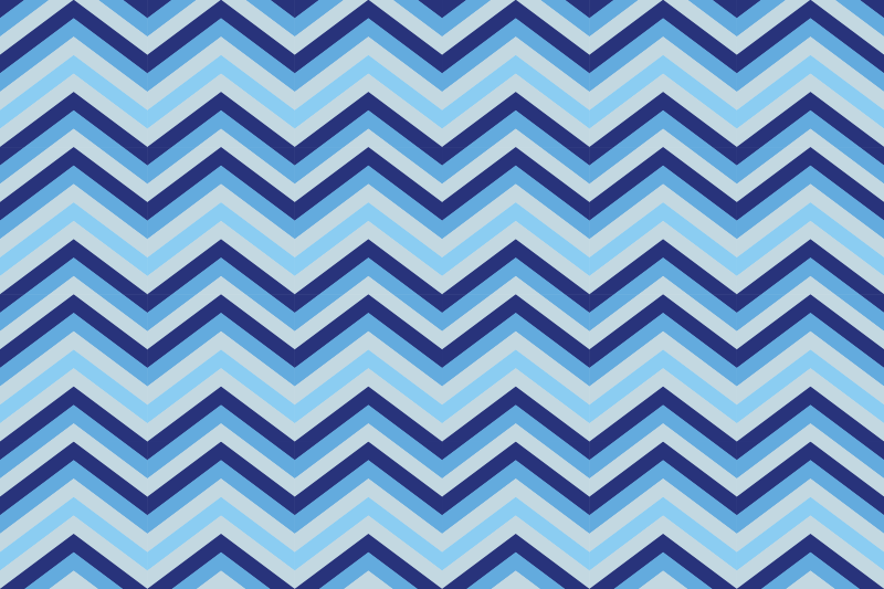 Tovaglietta americana textu superficie a zig zag - TenStickers