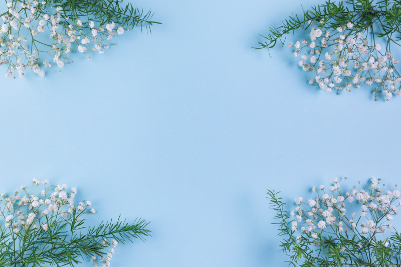 Tovaglietta americana originale accent floral tavola - TenStickers