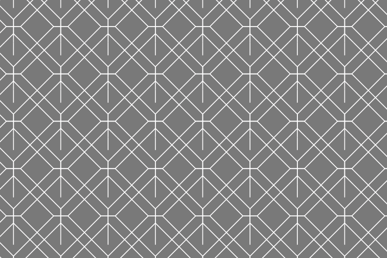 Tovaglietta americana moderna superficie geometrica elegante - TenStickers