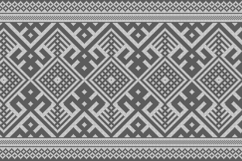 Tovaglietta americana textu impostazione geometrica - TenStickers