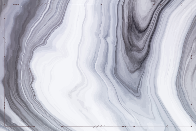 Tovaglietta americana moderna con motivo marmo elegante - TenStickers