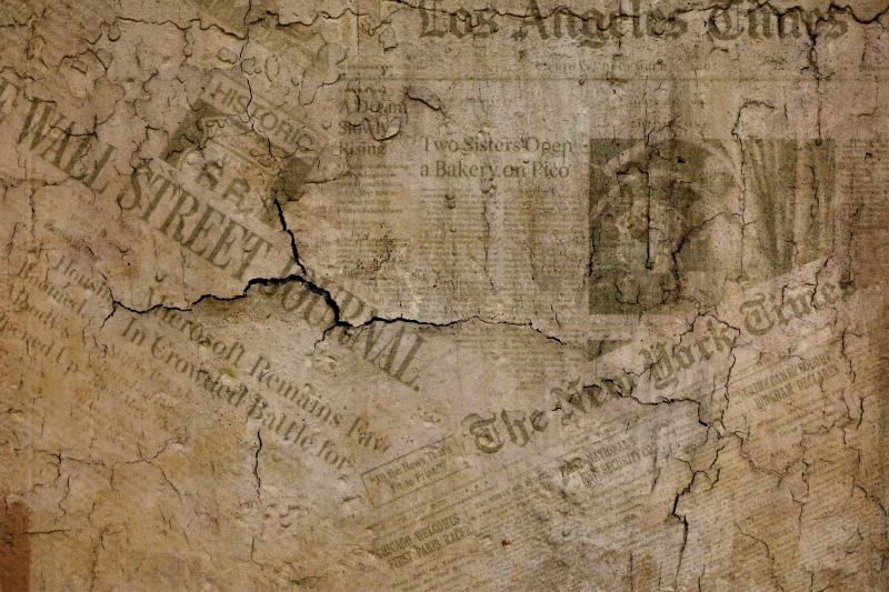 Tovaglietta americana textu superficie carta crepata - TenStickers