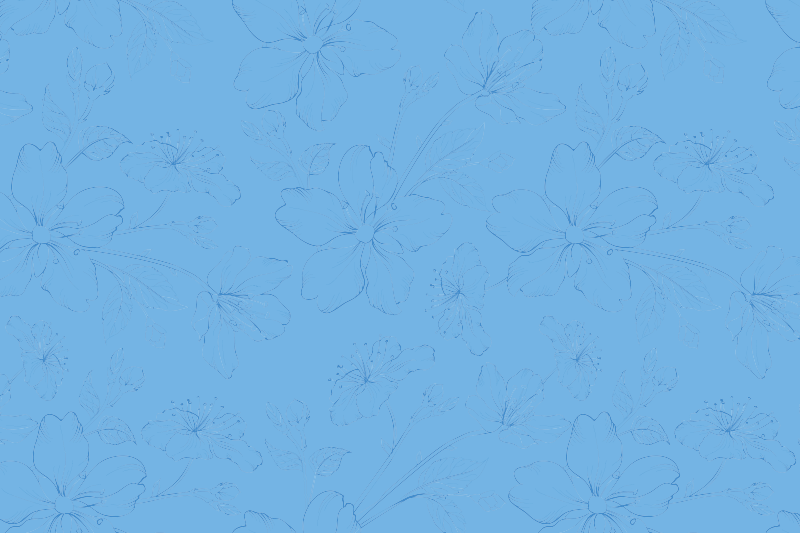 Tovaglietta americana textu superficie botanica - TenStickers