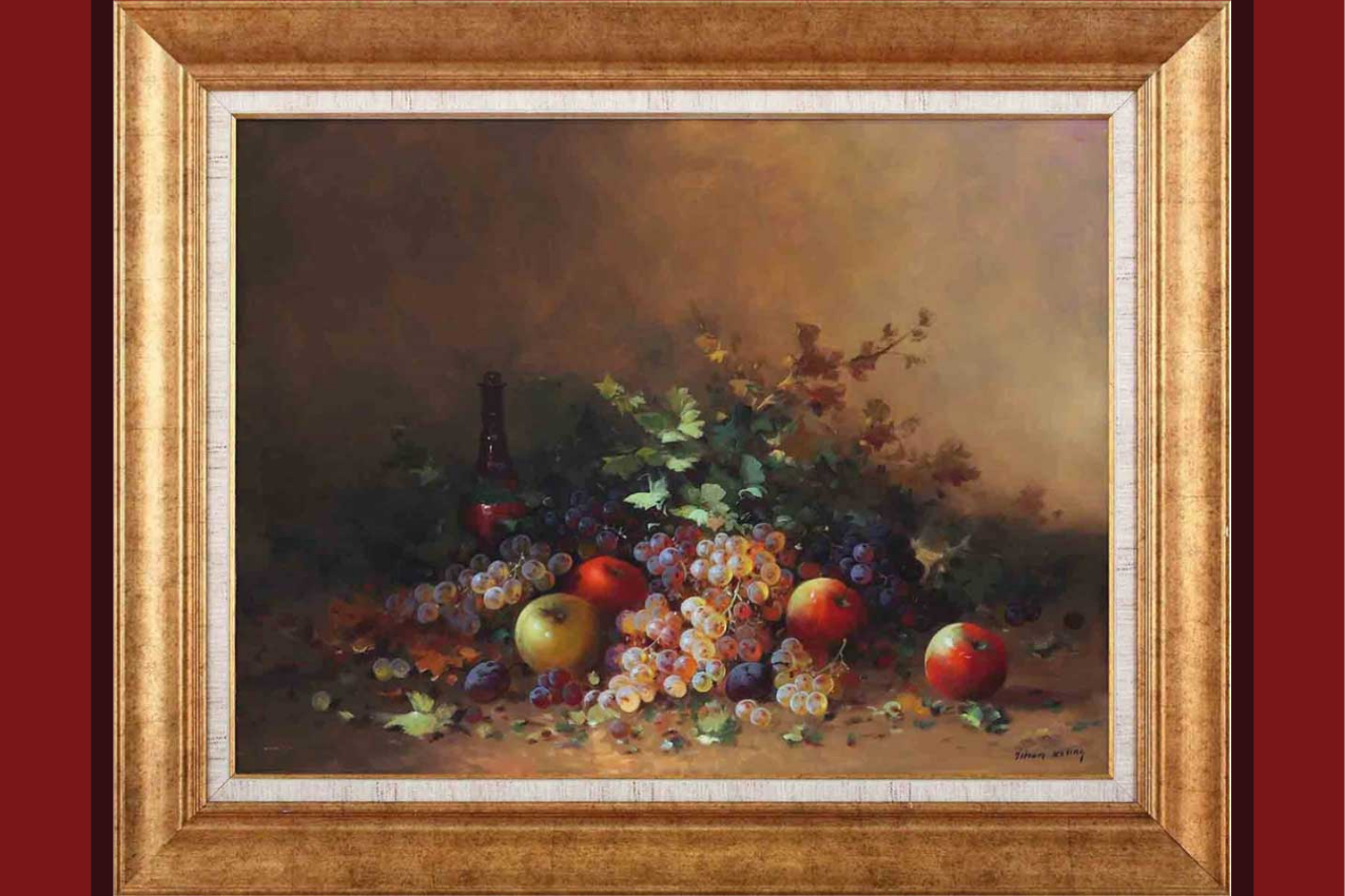 Tovaglietta americana originale opera d'arte fruttata - TenStickers