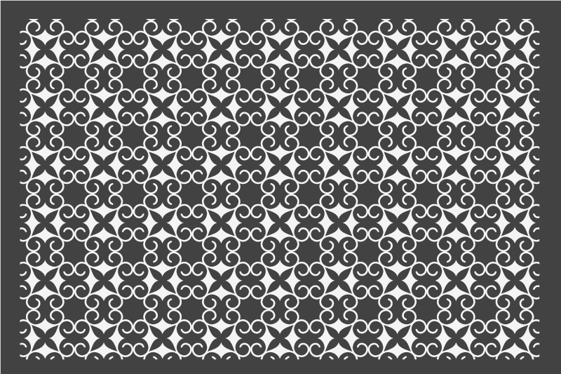 Tovaglietta americana textu tappetino elegante decorato - TenStickers