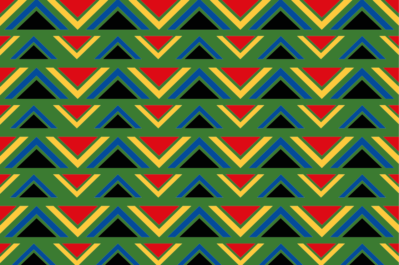 Tovaglietta americana originale stile geometrico vivace - TenStickers