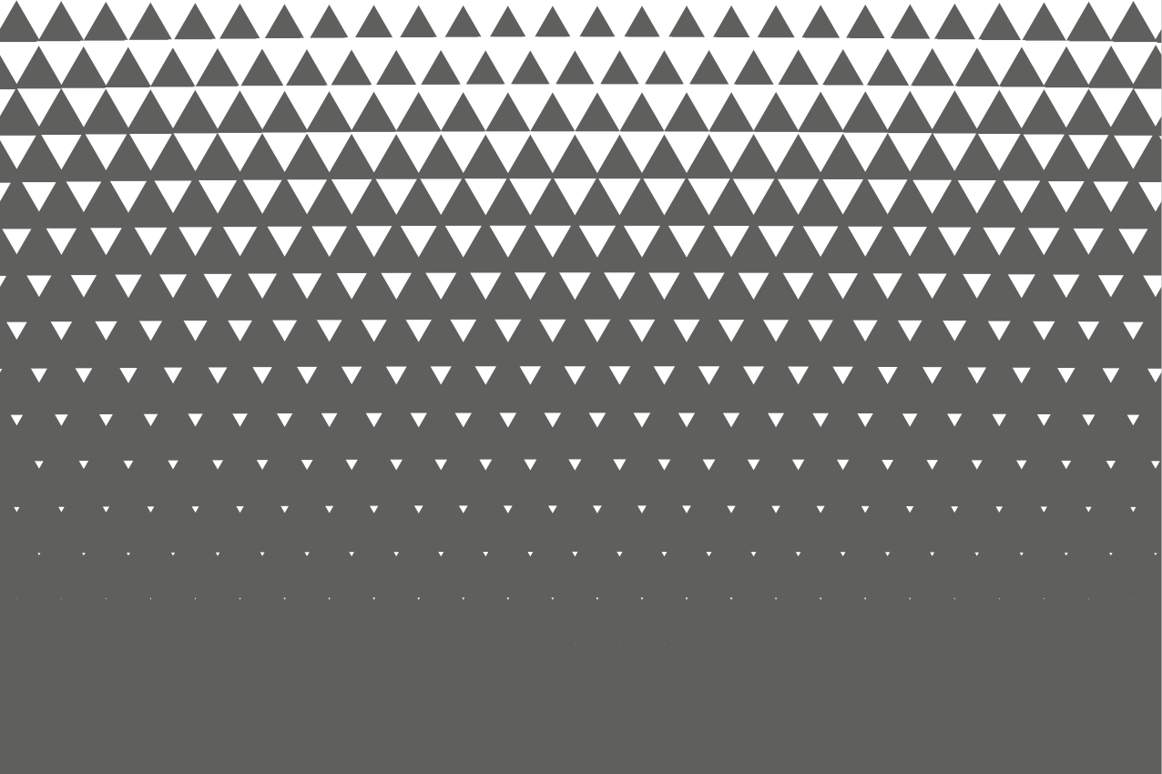 Tovaglietta americana textu sovrapposizione triangoli - TenStickers