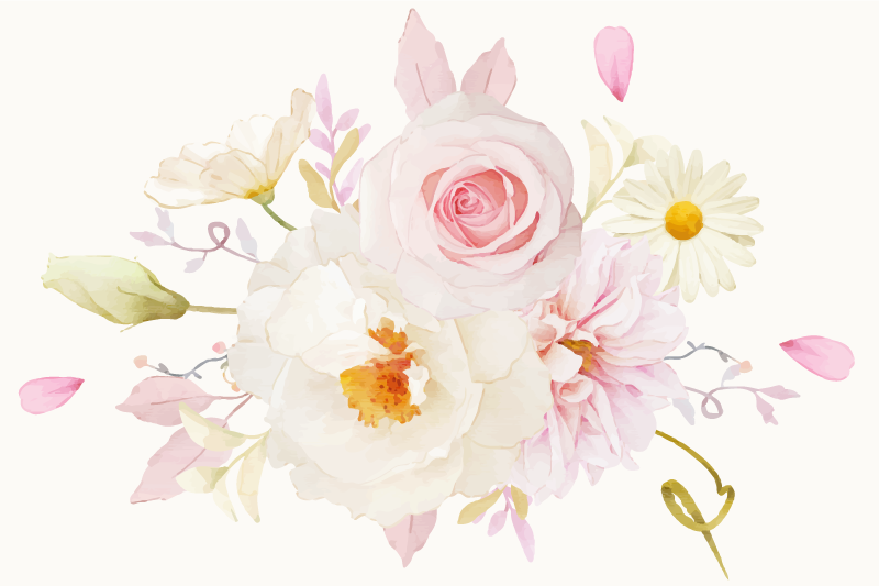 Tovaglietta americana originale delizia di fiori - TenStickers